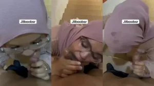 Nekat Tante Jilboobsr Nyepong Tangga Apartemen Kangen