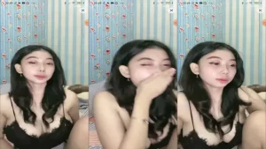 Rania Buka Lingerie Hitam Full Bugil Omek Jembut Tipis