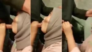 Jilbab Sepong Crot Dimulut