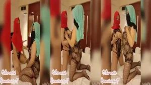Ngentot Bertiga Tante Jilbab Biru Dan Merah